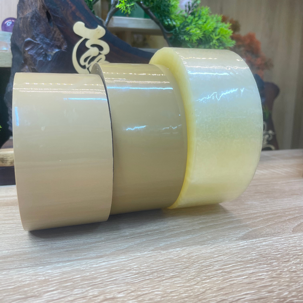 Cuộn Băng Keo Đục Siêu Dính Bền Chắc Không Bọt Khí Đảm Bảo Dính Tốt - Loại 50 mét