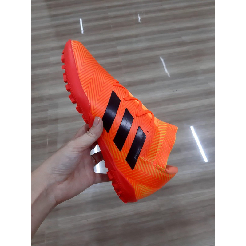 Giày Bóng Đá Nemeziz 18.3 TF Cam Tặng Kèm Tất.