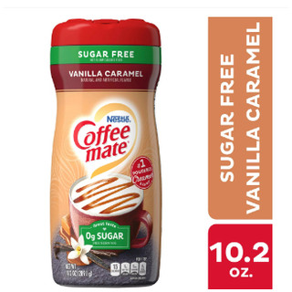 Nestle Coffee mate Kem cà phê bột không đường Vani Caramel, 10,2 oz