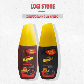 Xi nước đánh giày da nhanh hando 80ml - Giúp đánh bóng,bảo vệ màu chống thấm nước, làm mờ các vết trầy xước