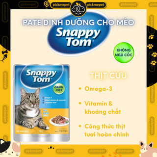 Pate Snappy Tom Cho Mèo Mọi Lứa Tuổi (85g)