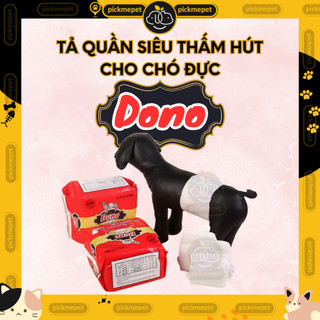 Tã dono, bỉm dono siêu thấm hút dành cho chó đực và chó cái