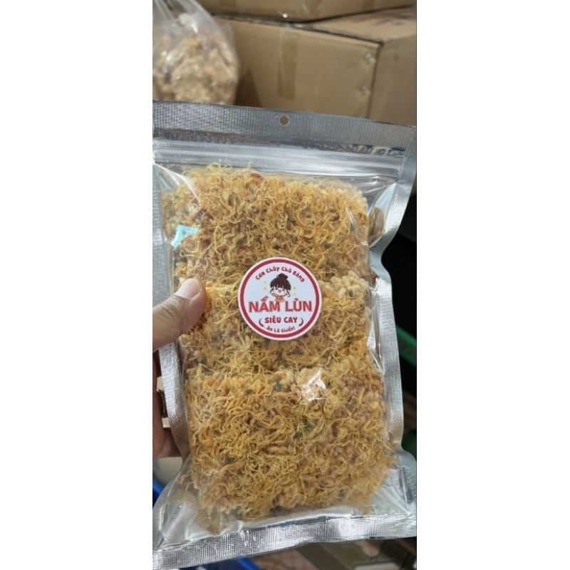 Cơm Cháy Chà Bông Nấm Lùn - Siêu Cay