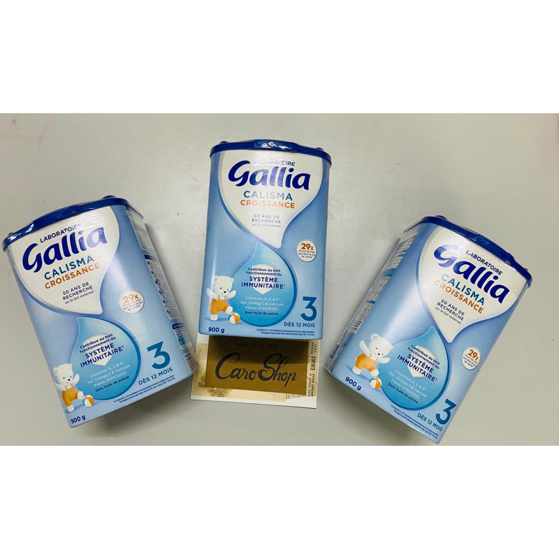Sữa Gallia Croissance 3 dành cho trẻ trên 12 tháng 900g - nội địa Pháp