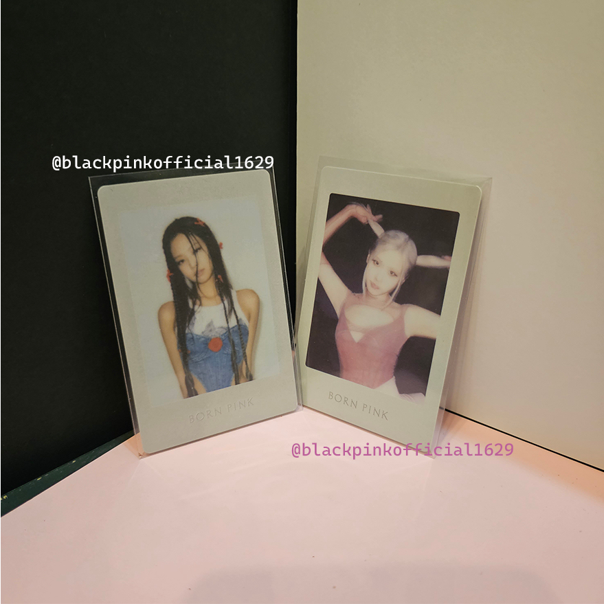 [Chính hãng - Sẵn] Card Off pola Jennie Rosé Blackpink (tổng hợp official card) BornPink