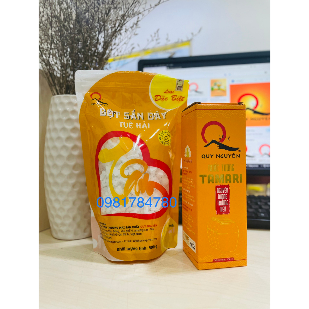 Bột sắn dây Quy Nguyên Loại đặc biệt 500gr