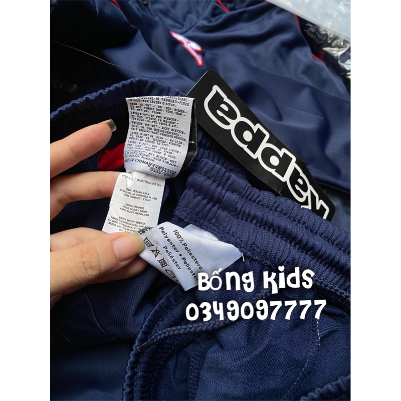 Bộ Nỉ Thể Thao Bé Trai Phối Màu Thêu Logo KP