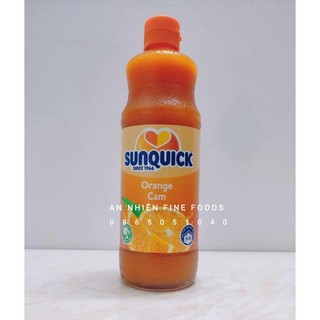 Nước Cốt Cam Tươi Nguyên Chất Sunquick Chai 840ml