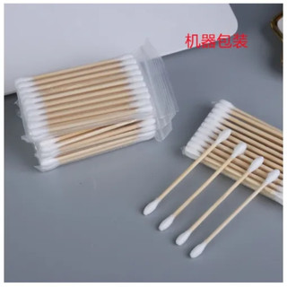 Gói 100 Tăm Bông Thân Gỗ