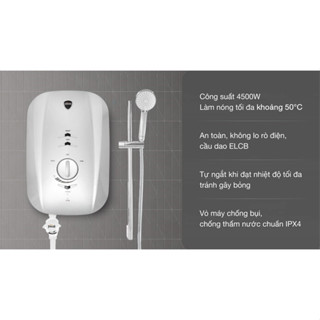 Máy nước nóng trực tiếp Ferroli 4500W MIDO-MSN 4.5S