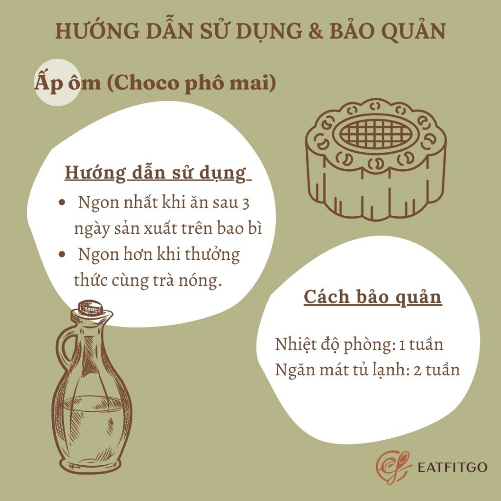 CHOCO PHÔ MAI - Bánh trung thu healthy