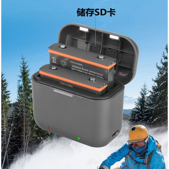 Pin và dock sạc dành cho Insta360 One X3 X2 - Pin 1800mAh ONE X3 X2 OEM