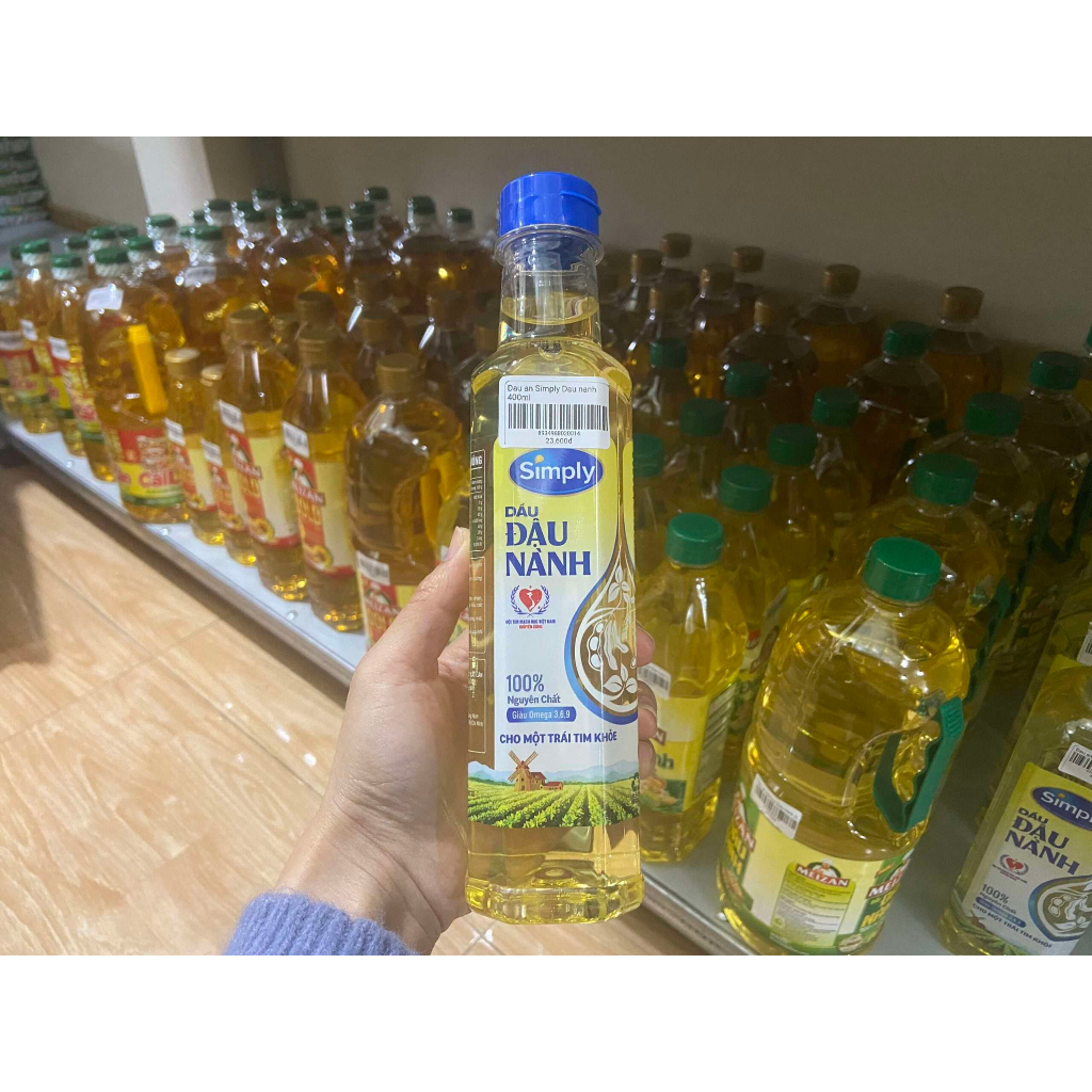 Dầu  Simply đậu nành 1 lít