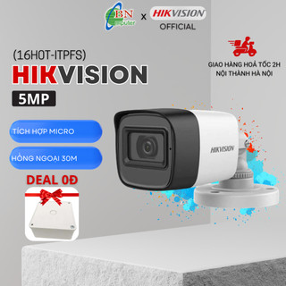 Camera Hikvision 5.0 16H0T-ITPFS có mic dạng thân bảo hành 24 tháng