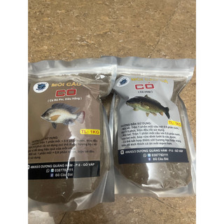 Mồi câu " có " 1kg rô phi , chép