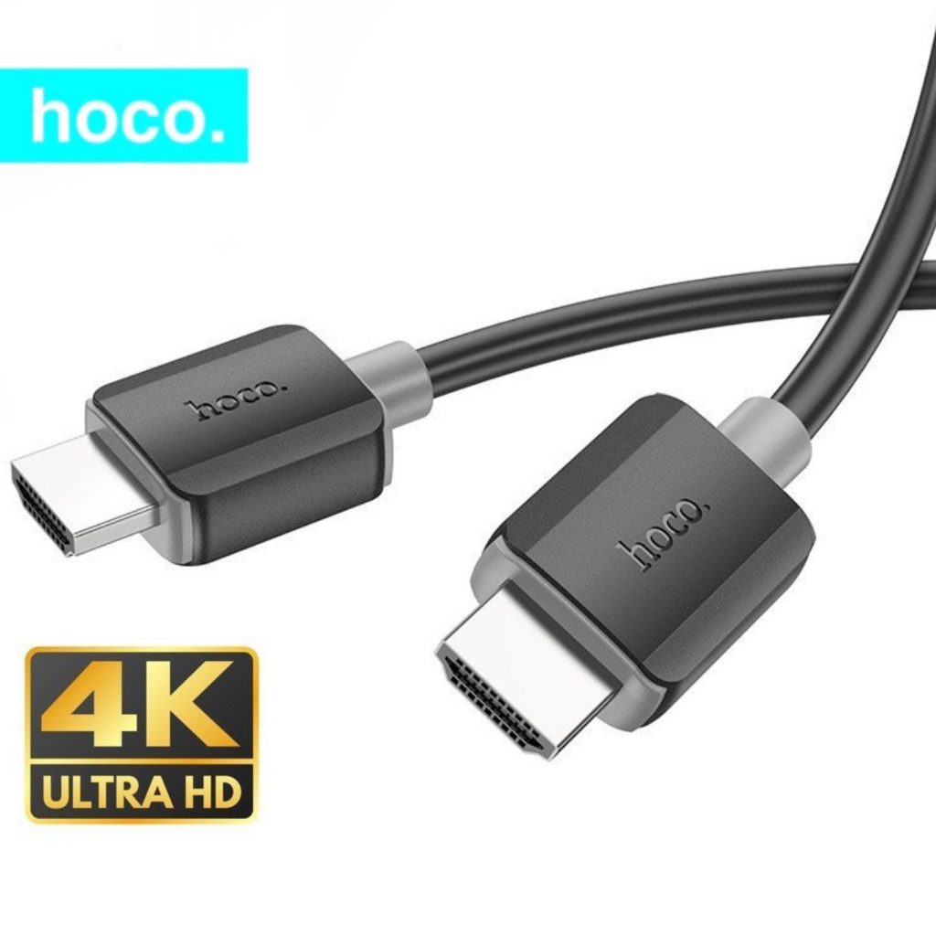 Cáp hdmi 4k 2.0 chính hãng Hoco 60hz dây hdmi chống nhiễu dùng cho tv ps4 ps5 laptop