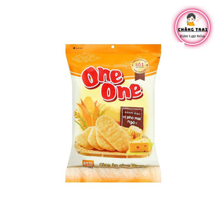 Bánh gạo ngọt vị phô mai bắp One One gói 118g
