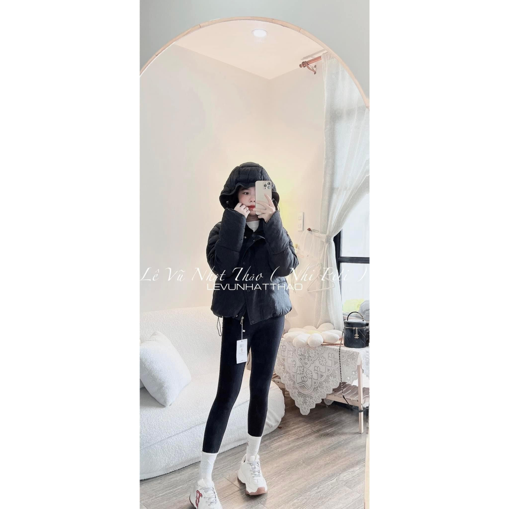 Áo khoác phao quảng châu kiểu dáng basix ,chất gió mềm nhồi bông 3 lớp mẫu mới  2024