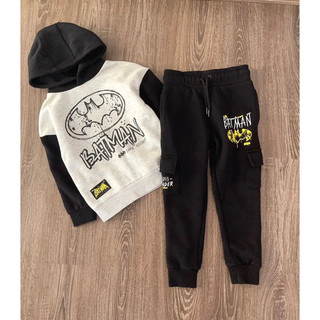 Bộ nỉ bông Batman Primark sz 18m-8y
