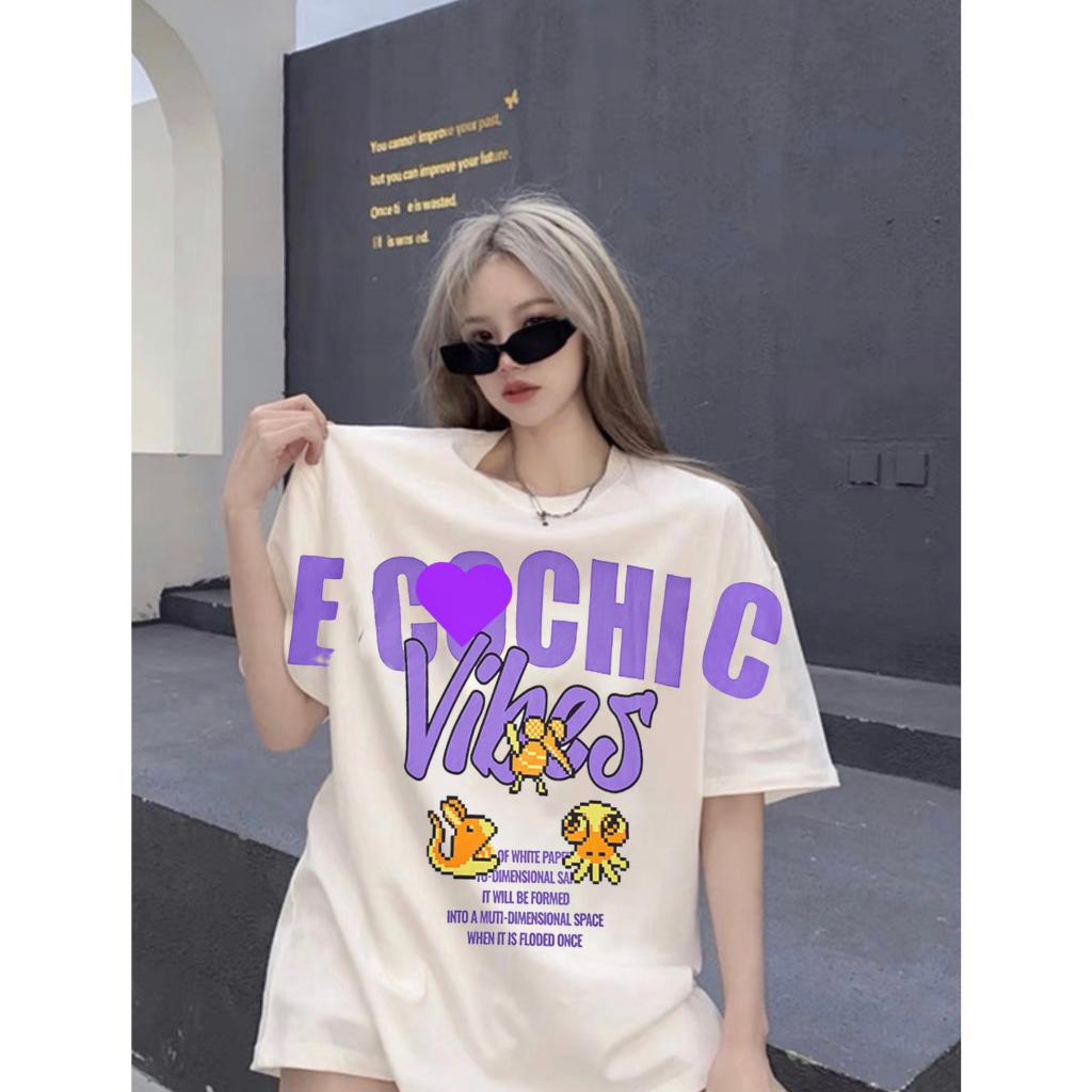 Áo Thun ÊCÔIC Nam Nữ Unisex Áo Phông Form Rộng Tay Lỡ, AT146 trending xu hướng, Men Lì Fashion