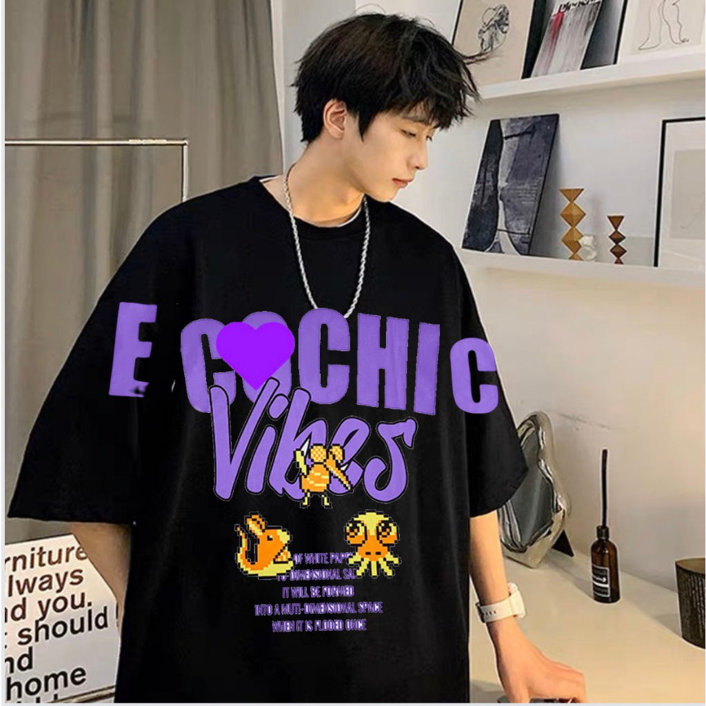 Áo Thun ÊCÔIC Nam Nữ Unisex Áo Phông Form Rộng Tay Lỡ, AT146 trending xu hướng, Men Lì Fashion