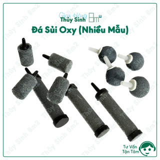Đá sủi oxy, cục sủi oxy nhỏ, sủi trụ sủi oxy hồ cá | 8m2