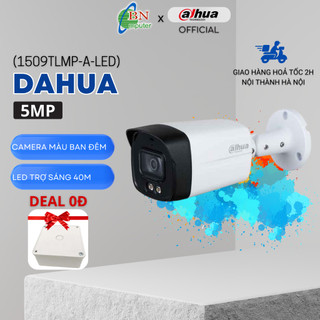 Camera Dahua DH-HAC-HFW1509TLMP-A-LED Thân Full Color Tích Hợp Micro