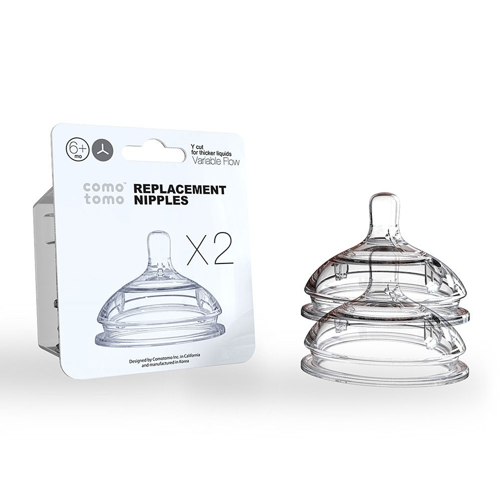 Núm Ti Bình Sữa Comotomo Silicon Cao Cấp - TÁCH LẺ NÚM