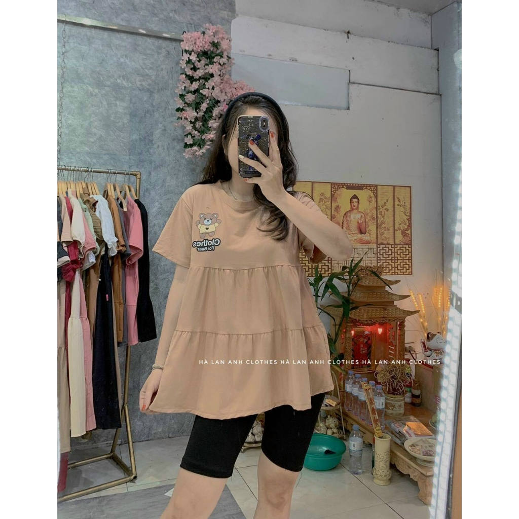 Áo bầu thời trang mùa hè Dambauxinh-1663 chất cotton
