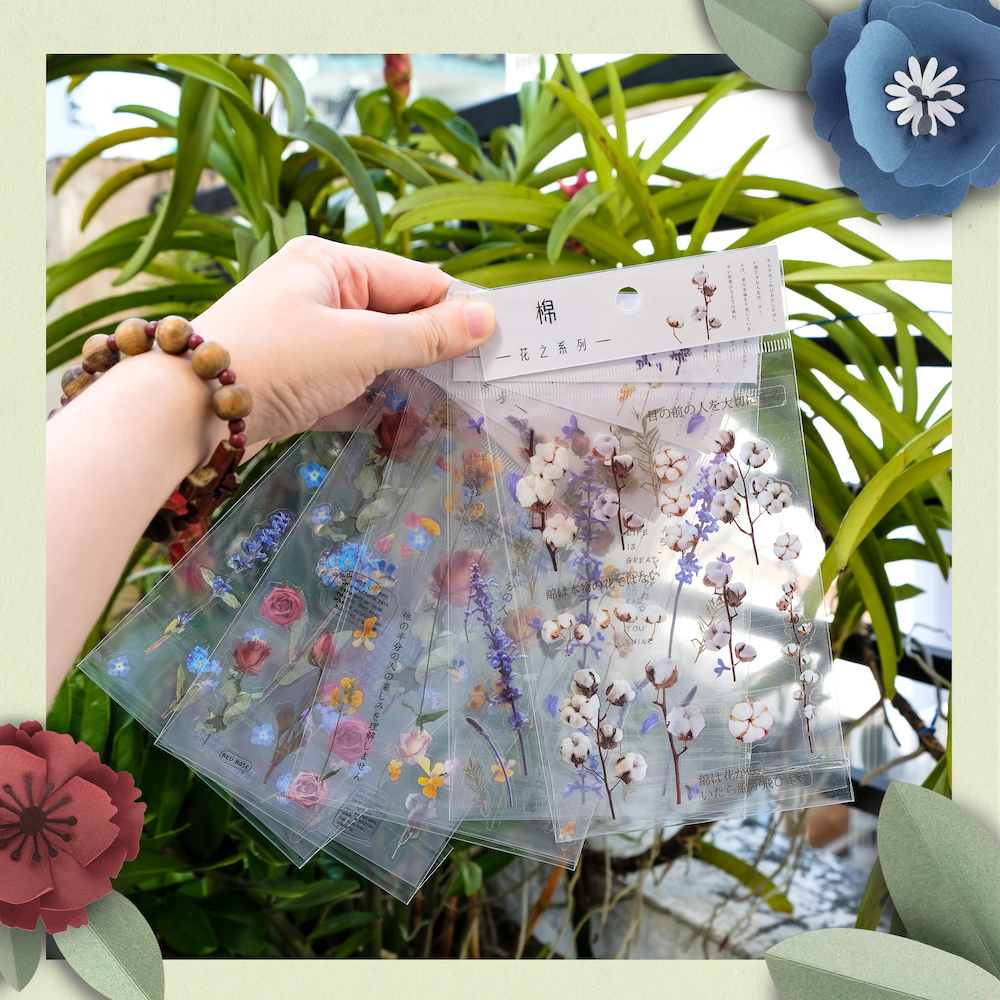 Bộ Sticker Hoa Cỏ