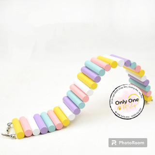 Cầu thang gỗ uốn cho Hamster