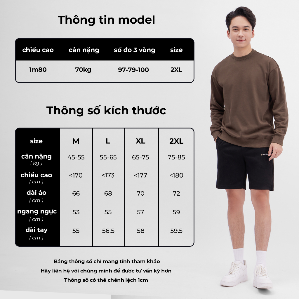 [Mã FATREND2810 giảm đến 30k tối đa 99k] Áo Sweater Basic 9 màu V2 PATTERN PA033