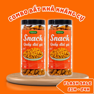 Combo Bất Khả Kháng Cự: Đùi Gà Phô Mai Cay + Đùi Gà Bơ Sữa Khổng Lồ - Đồ Ăn Vặt Bà Tuyết