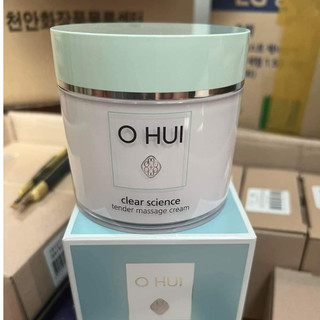 Kem massage ohui sáng da, nâng cơ và săn chắc da - ohui clear science tender massage cream 230ml