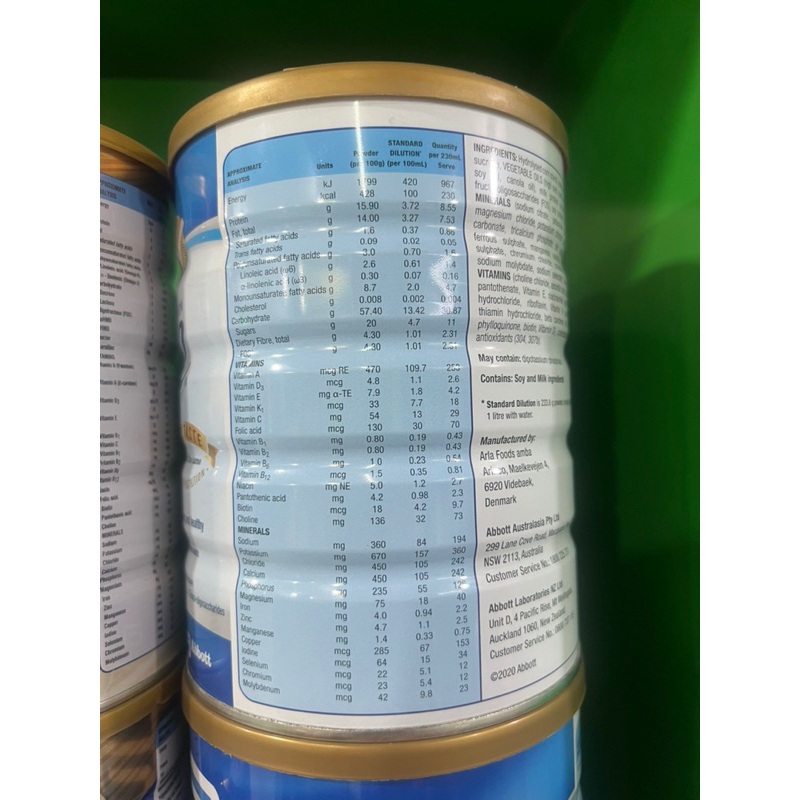 Sữa Bột Ensure úc 850g