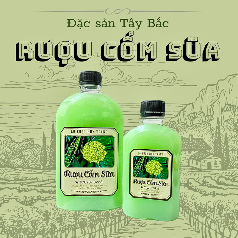 Ruo.u Cốm Sữa Đặc Biệt Thơm Ngon - Uống Là Ghiền