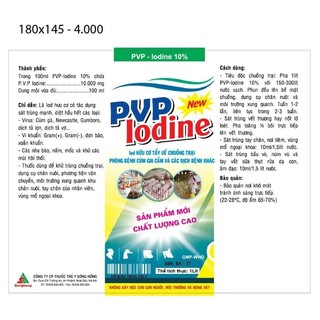 Thuốc sát trùng RTD Iodine