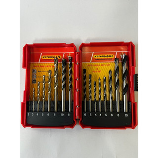 Bộ mũi khoan đa năng Kenssman 16 món ( Khoan tường, bê tông, khoan gỗ, khoan bê tông )