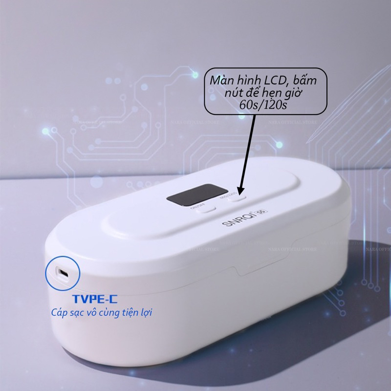 Máy Khử Trùng - Khử Khuẩn Dụng Cụ Làm Nail Bằng Tia Tử Ngoại Chuyên Dụng Nail