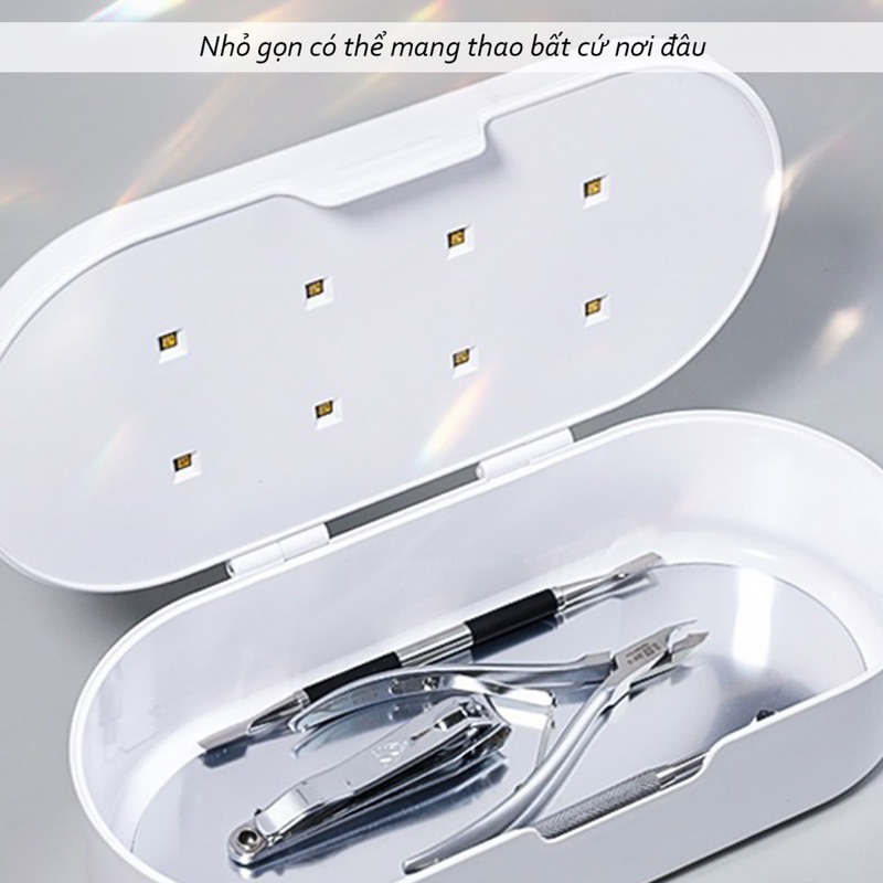 Máy Khử Trùng - Khử Khuẩn Dụng Cụ Làm Nail Bằng Tia Tử Ngoại Chuyên Dụng Nail
