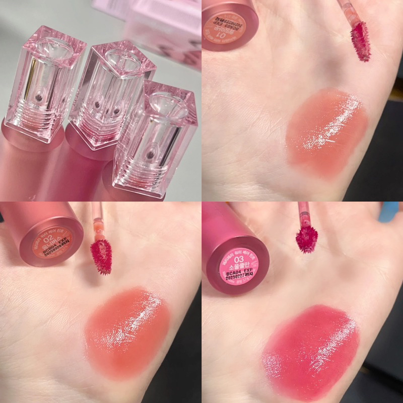 Son Tint Bóng Peripera Bare Water Tint