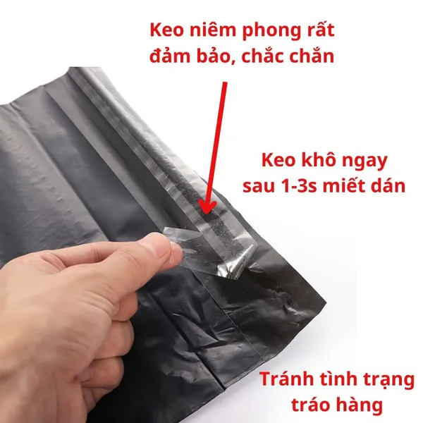 Túi gói hàng, Bao đóng hàng niêm phong keo dán, size 20*30, 25*35, 28*42, 32*45