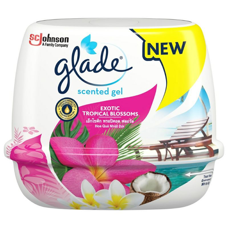 Sáp thơm Glade hàng nhập khẩu Thái Lan 180g