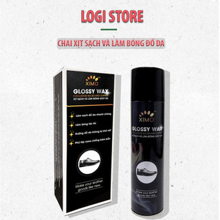 Chai xịt sạch và làm bóng giày đồ da, túi ví, áo, ghế da giúp vệ sinh, dưỡng ẩm chống mốc XIMO XI21