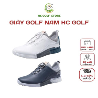 Giày chơi golf nam cao cấp mẫu mới Giày thể thao siêu nhẹ thoáng khí chống thấm nước - HC GOLF