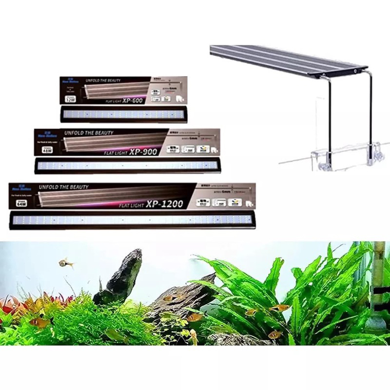 Đèn thủy sinh Neo Helios Flat XP Series - RGB 3 in 1 đỏ cá không đỏ nước