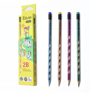 Bút Chì gỗ 2B Định Vị 3 Cạnh Eras E609