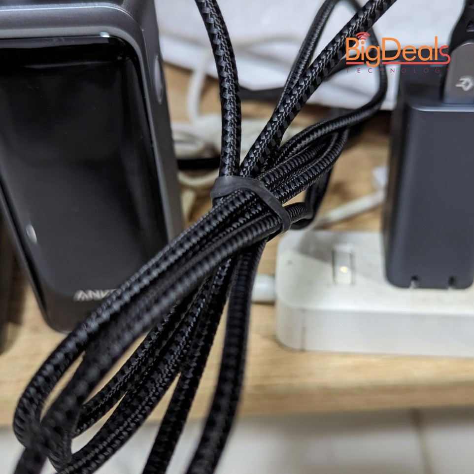 Cáp type C to C RANKIE 100W, 1.8M, chính hãng, BigDeals VN