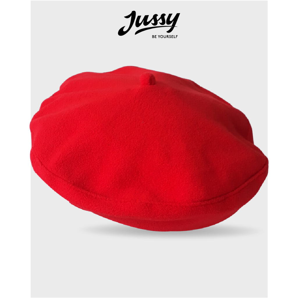 Mũ Nồi Nữ Jussy Official Kiểu Mũ Beret Phong Cách Hàn Quốc Chất Vải Nỉ 2 Lớp Có Lớp Lót Nhiều Màu Hot Trend