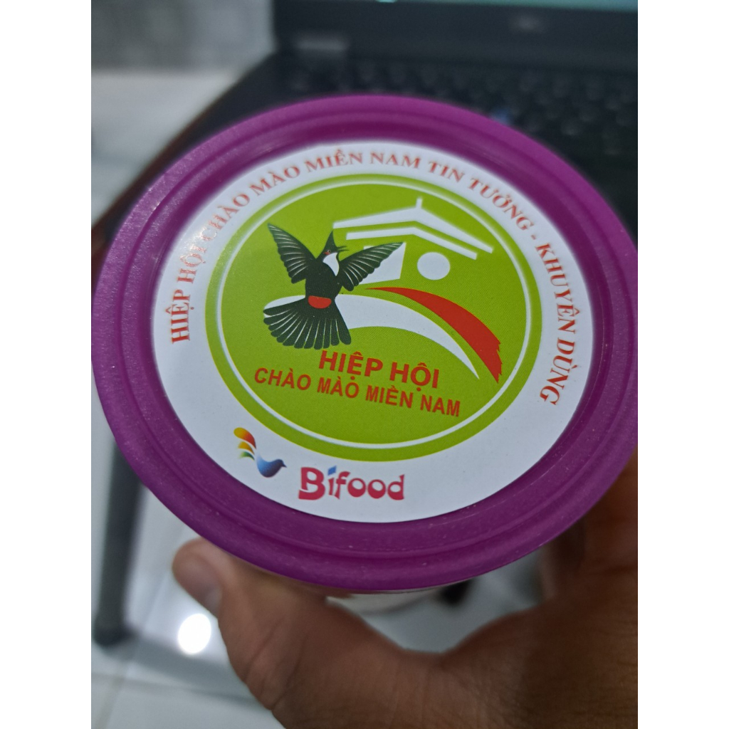 Thức ăn chim chào mào Bifood cám dưỡng chim và cám đấu đạm cao hủ 320gr chim hót hay tăng lực dẻo dai